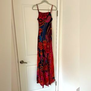 Farm Rio floor length dress worn once